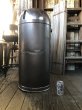 画像1: Vintage UNITED Pennsylvania Industrial Dome Top Torpedo Trash Can (A135) (1)