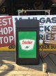 画像1: Vintage Sinclair Oil Gas Station Trash Can Unit (A136) (1)