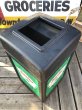 画像5: Vintage Sinclair Oil Gas Station Trash Can Unit (A136) (5)
