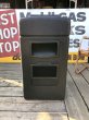 画像8: Vintage Sinclair Oil Gas Station Trash Can Unit (A136) (8)