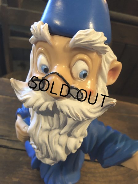 画像7: Vintage Disney Sword in the Stone Merlin Vinyl Doll Ledraplastic (A137)  (7)