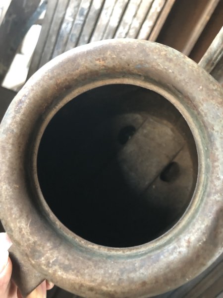 画像13: Vintage Half Gallon Oil Dispenser Jug Swing Pout (A141) (13)