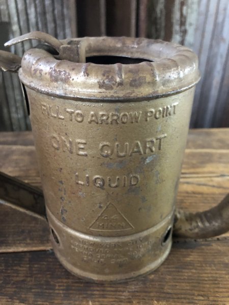 画像5: Vintage One Quart Oil Dispenser Jug Swing Pout (A140) (5)