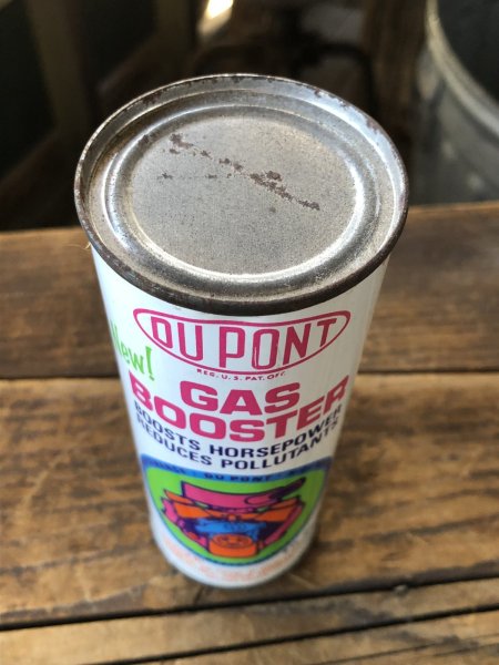 画像6: Vintage Oil Can DU PONT Gas Booster (A144) (6)
