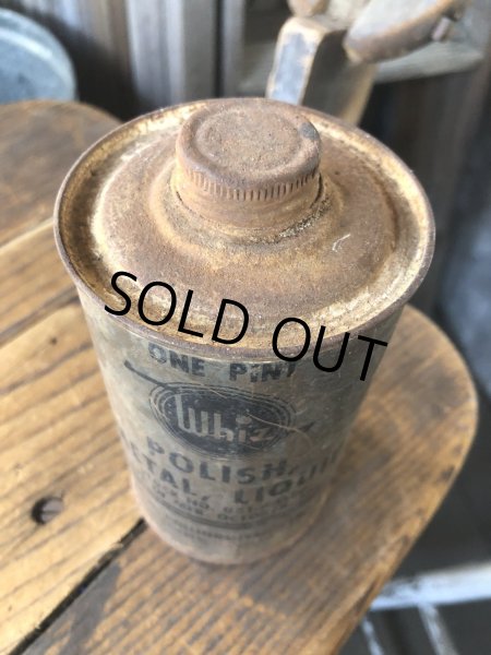 画像6: Vintage Oil Can Whiz Polish Metal Liquid (A155) (6)