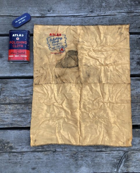 画像11: Vintage ATLAS Polishing Cloth Can (A154) (11)