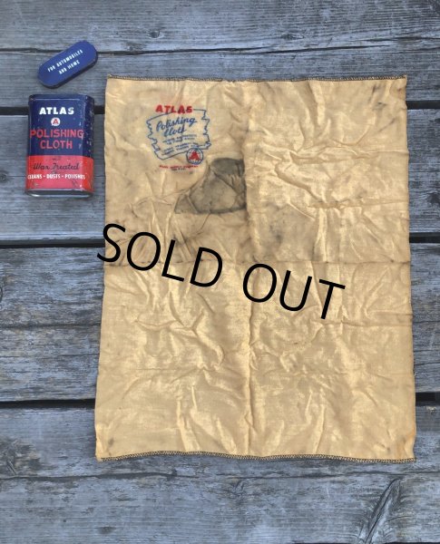画像11: Vintage ATLAS Polishing Cloth Can (A154) (11)