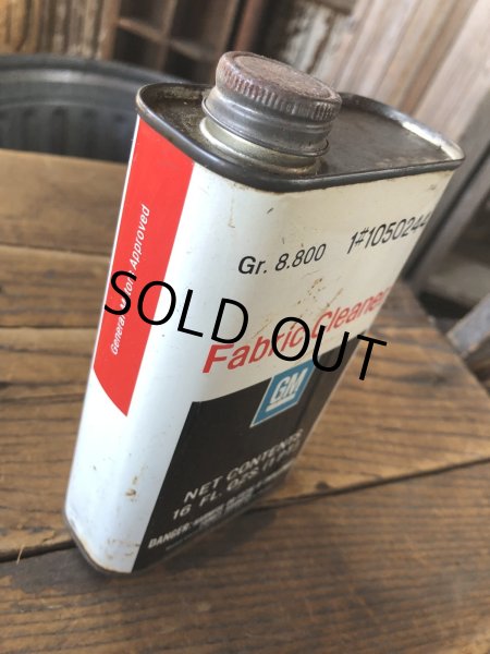画像2: Vintage Oil Can GM Fabric Cleaner (A143) (2)