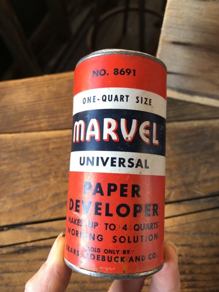 画像8: Vintage Can Sears Marvel Universal Paper Developer (A153) (8)