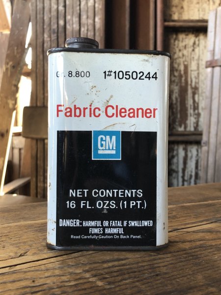 画像1: Vintage Oil Can GM Fabric Cleaner (A143) (1)