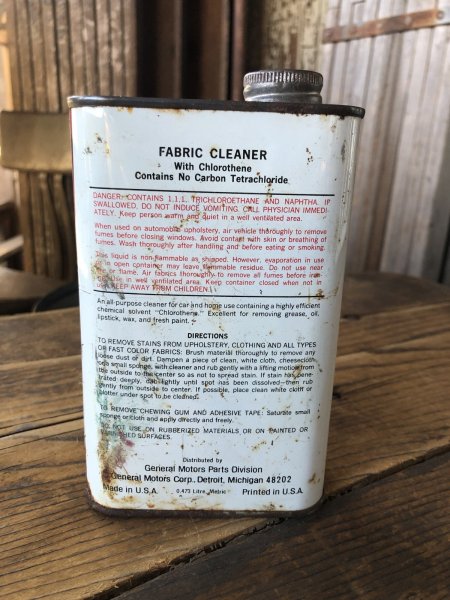 画像3: Vintage Oil Can GM Fabric Cleaner (A143) (3)