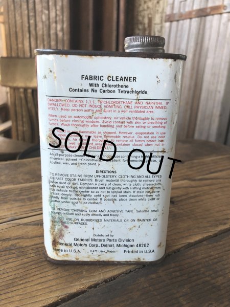 画像3: Vintage Oil Can GM Fabric Cleaner (A143) (3)