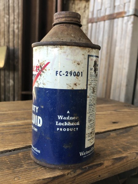 画像4: Vintage Oil Can Wagner Lockheed Heavy Duty Brake Fluid (A146) (4)