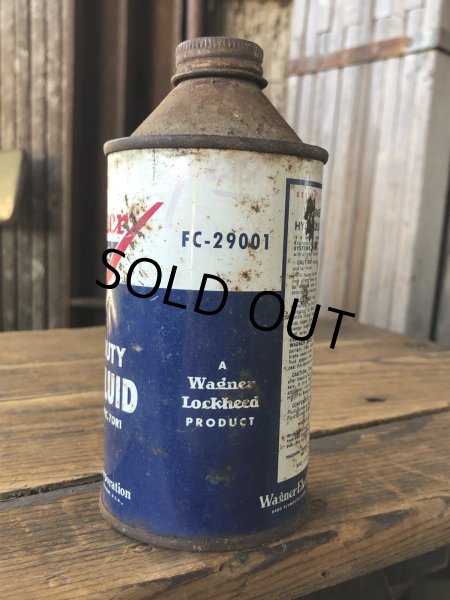 画像4: Vintage Oil Can Wagner Lockheed Heavy Duty Brake Fluid (A146) (4)
