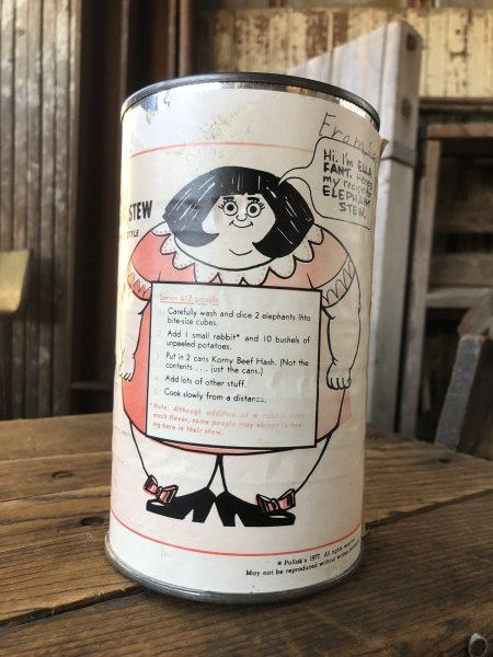 画像4: Vintage Can Ella Fant's Korny Beef Hash (A152) (4)