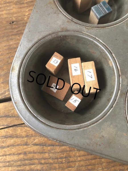 画像3: Vintage letterpress Printing Block FORD 14 (A170)  (3)