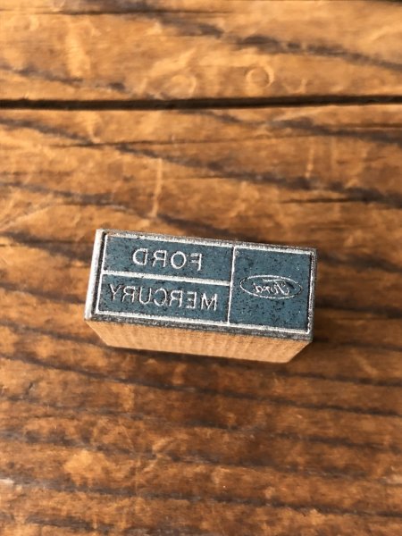 画像2: Vintage letterpress Printing Block FORD MERCURY 16 (A172)  (2)