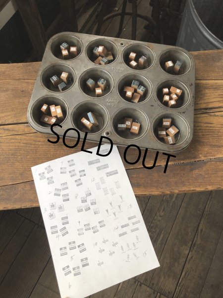 画像4: Vintage letterpress Printing Block FORD 14 (A170)  (4)