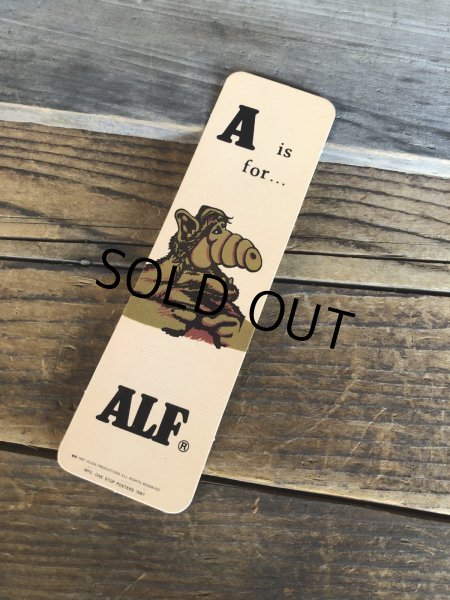 画像1: 80s Vintage ALF Bookmark D (A182)  (1)