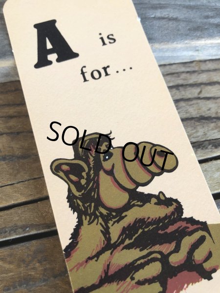 画像2: 80s Vintage ALF Bookmark D (A182)  (2)