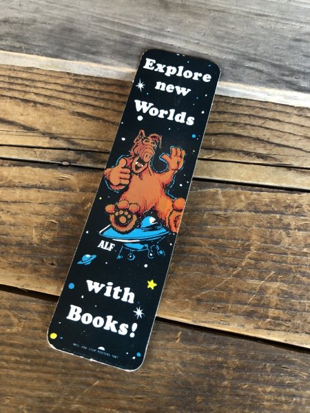 画像1: 80s Vintage ALF Bookmark A (A179)  (1)