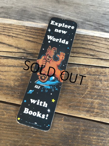 画像1: 80s Vintage ALF Bookmark A (A179)  (1)