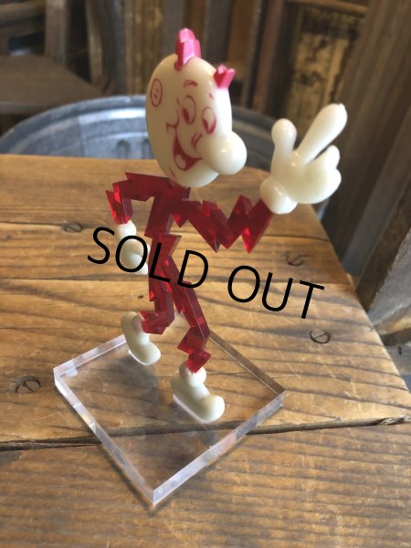 画像4: 60s〜 Vintage REDDY KILOWATT Standing Business Card Holder Figure As is (A192)  (4)