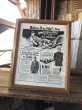 画像1: Vintage LEE WORK CLOTHES The H. D. Lee Company Magazine Advertising w/frame (A200) (1)
