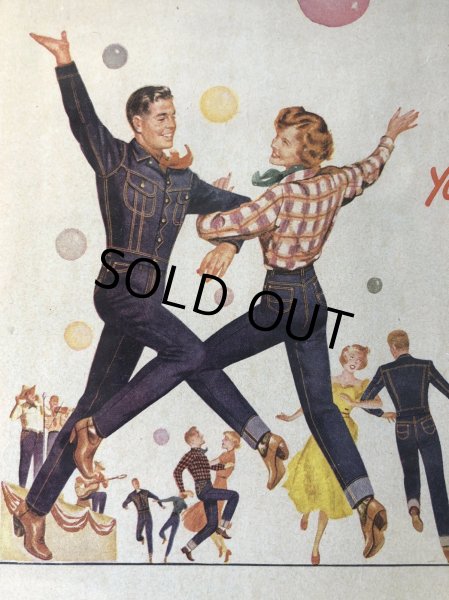 画像6: Vintage LEE WORK CLOTHES The H. D. Lee Company Magazine Advertising w/frame (A199) (6)