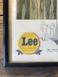 画像4: Vintage LEE WORK CLOTHES The H. D. Lee Company Magazine Advertising w/frame (A195) (4)