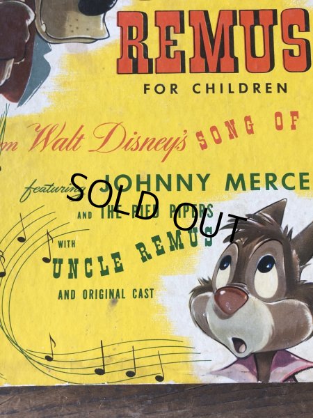 画像13: 40s Tales of Uncle Remus Walt Disney Song of the South 78 RPM Records (A202)  (13)