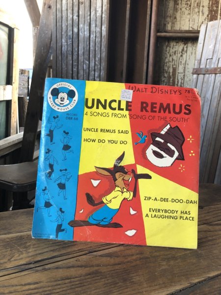 画像16: 50s Mickey mouse Club Walt Disney Uncle Remus 78 RPM Records (A201)  (16)
