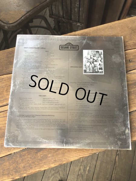 画像11: 70s Vintage LP Sesame Street 10TH ANNIVERSARY ALBUM (A204)  (11)