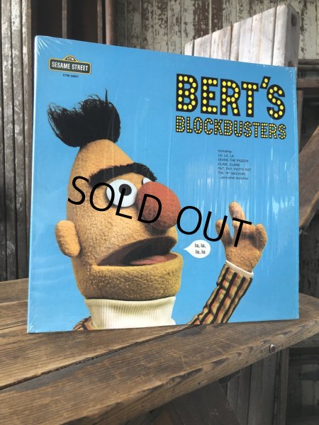 画像7: 70s Vintage LP Sesame Street Bert's Blockbusters (A206)  (7)