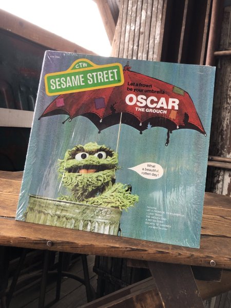 画像7: 70s Vintage LP Sesame Street OSCAR (A208)  (7)