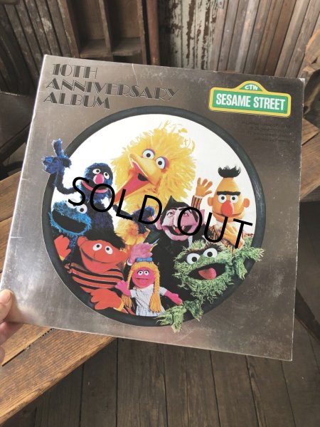 画像13: 70s Vintage LP Sesame Street 10TH ANNIVERSARY ALBUM (A204)  (13)