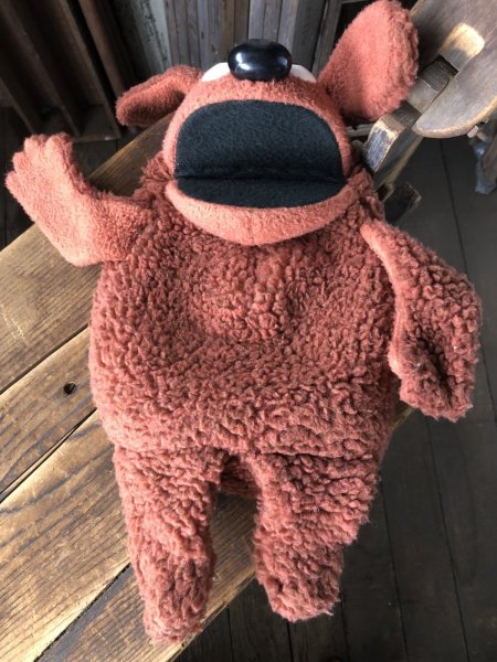 画像4: Vintage 1977 Fisher Prise Muppet Show Rowlf Hand Puppet Doll (A204) (4)