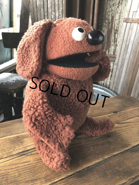 画像3: Vintage 1977 Fisher Prise Muppet Show Rowlf Hand Puppet Doll (A204) (3)