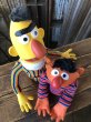 画像5: 70s Vintage Sesame Street Ernie and Bert Hand Puppet Doll SET (A209) (5)