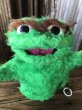 画像8: 70s Vintage Sesame Street Oscar The Grouch Hand Puppet Doll (A206) (8)
