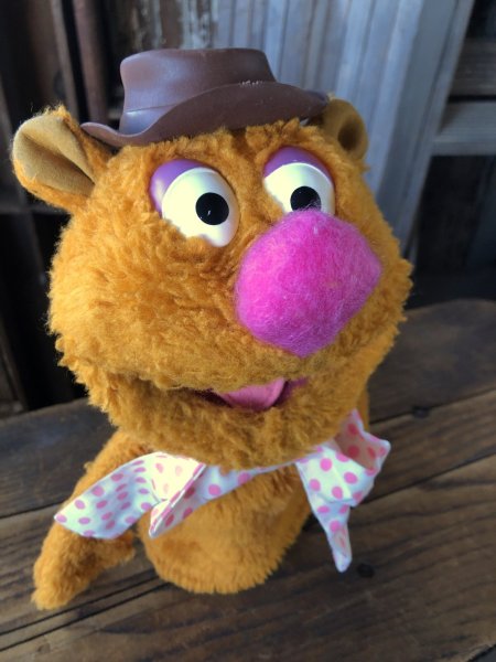 画像5: 70s Vintage Muppet Show Fozzie Bear Hand Puppet Doll (A205) (5)