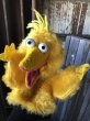 画像13: 80s Vintage Sesame Street Big Bird Hand Puppet Doll (A207) (13)