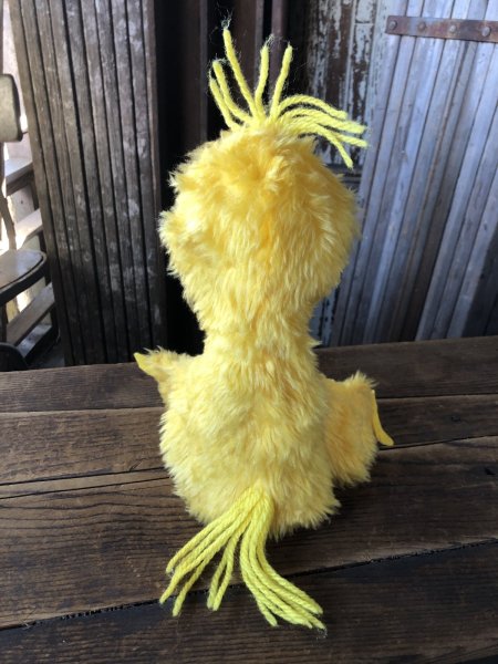 画像3: 80s Vintage Sesame Street Big Bird Hand Puppet Doll (A207) (3)