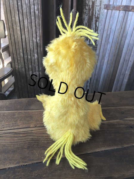 画像3: 80s Vintage Sesame Street Big Bird Hand Puppet Doll (A207) (3)