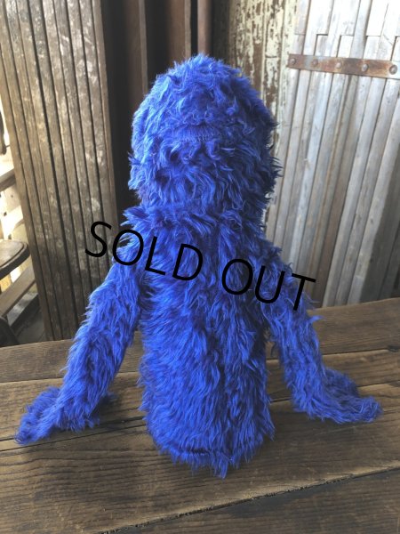 画像3: 70s Vintage Sesame Street Grover Hand Puppet Doll (A208) (3)