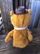 画像3: 70s Vintage Muppet Show Fozzie Bear Hand Puppet Doll (A205) (3)