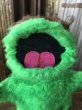 画像5: 70s Vintage Sesame Street Oscar The Grouch Hand Puppet Doll (A206) (5)