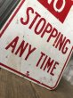 画像3: Vintage Road Sign TOW AWAY NO STOPPING ANY TIME (A219) (3)