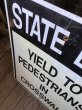 画像3: Vintage Road Sign STATE LAW (A212) (3)
