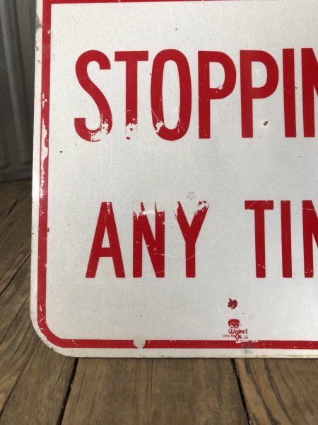 画像7: Vintage Road Sign TOW AWAY NO STOPPING ANY TIME (A219) (7)
